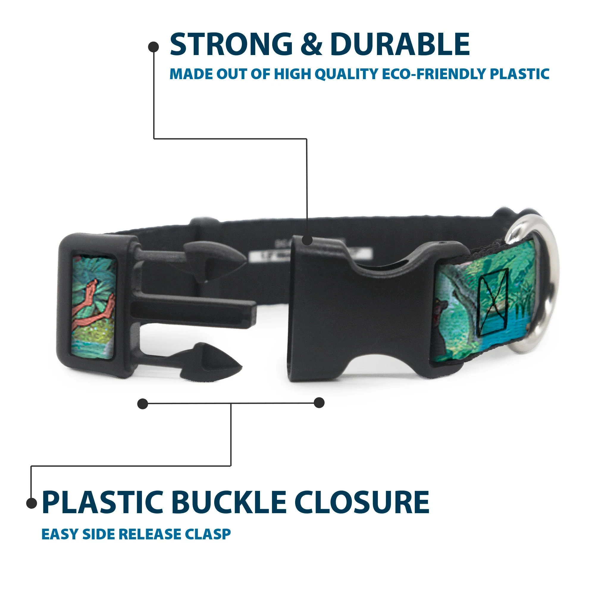 Plastic Clip Collar - The Jungle Book Scenes - Image 4