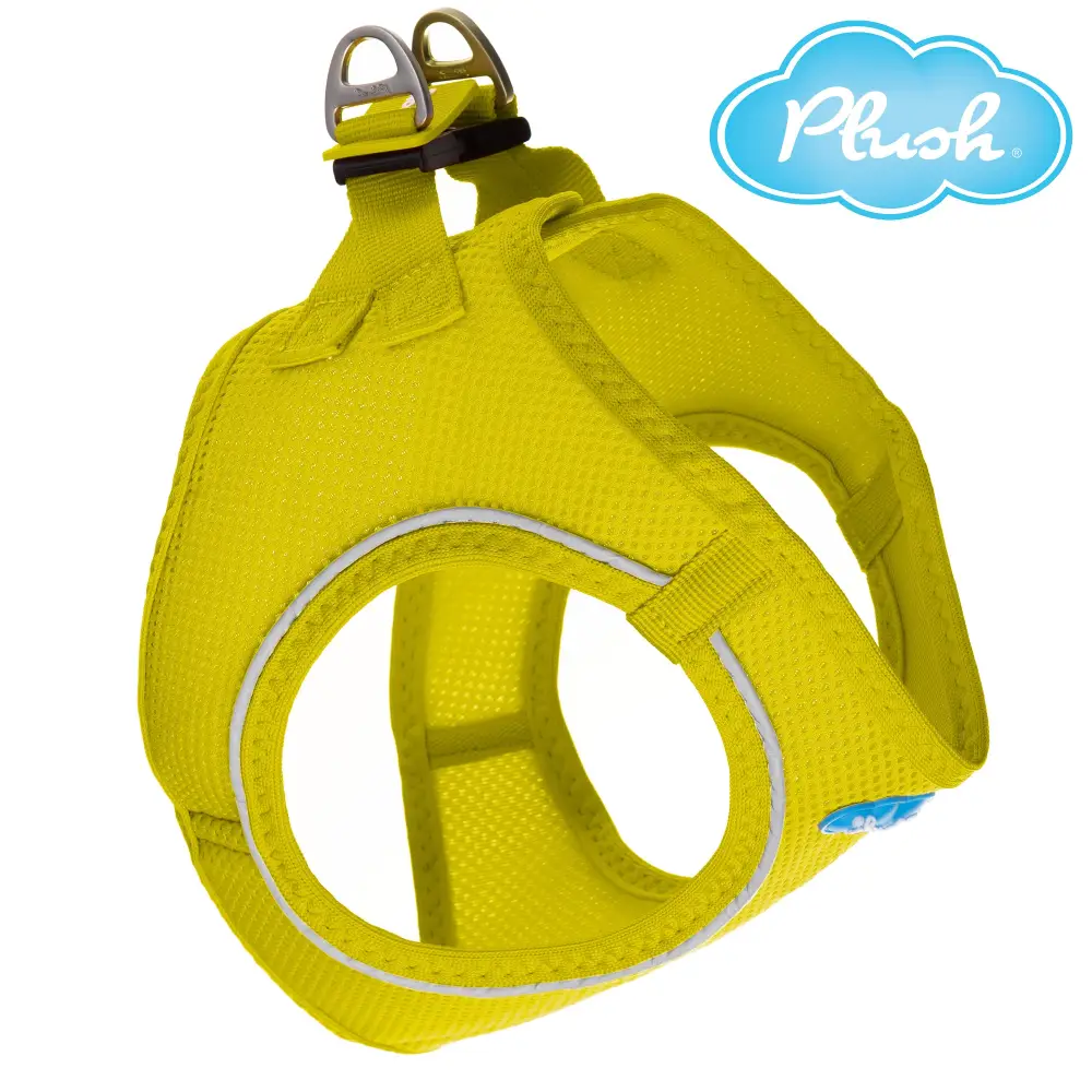 Step-In Dog Harness - Blazing Yellow Air Mesh - Image 2