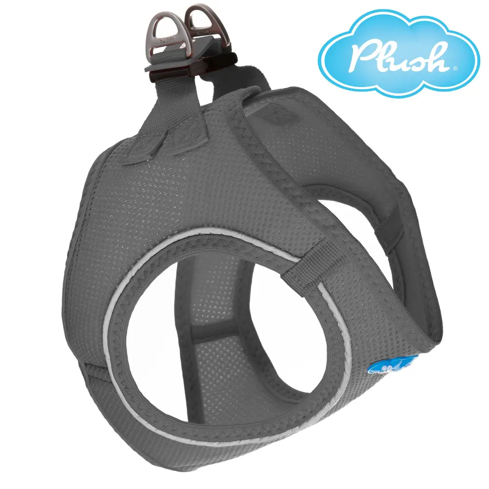 Step-In Dog Harness - Shark Grey Air Mesh - Image 2