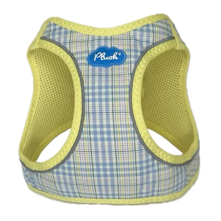 Step-In Dog Harness - Spring Plaid Plaid
