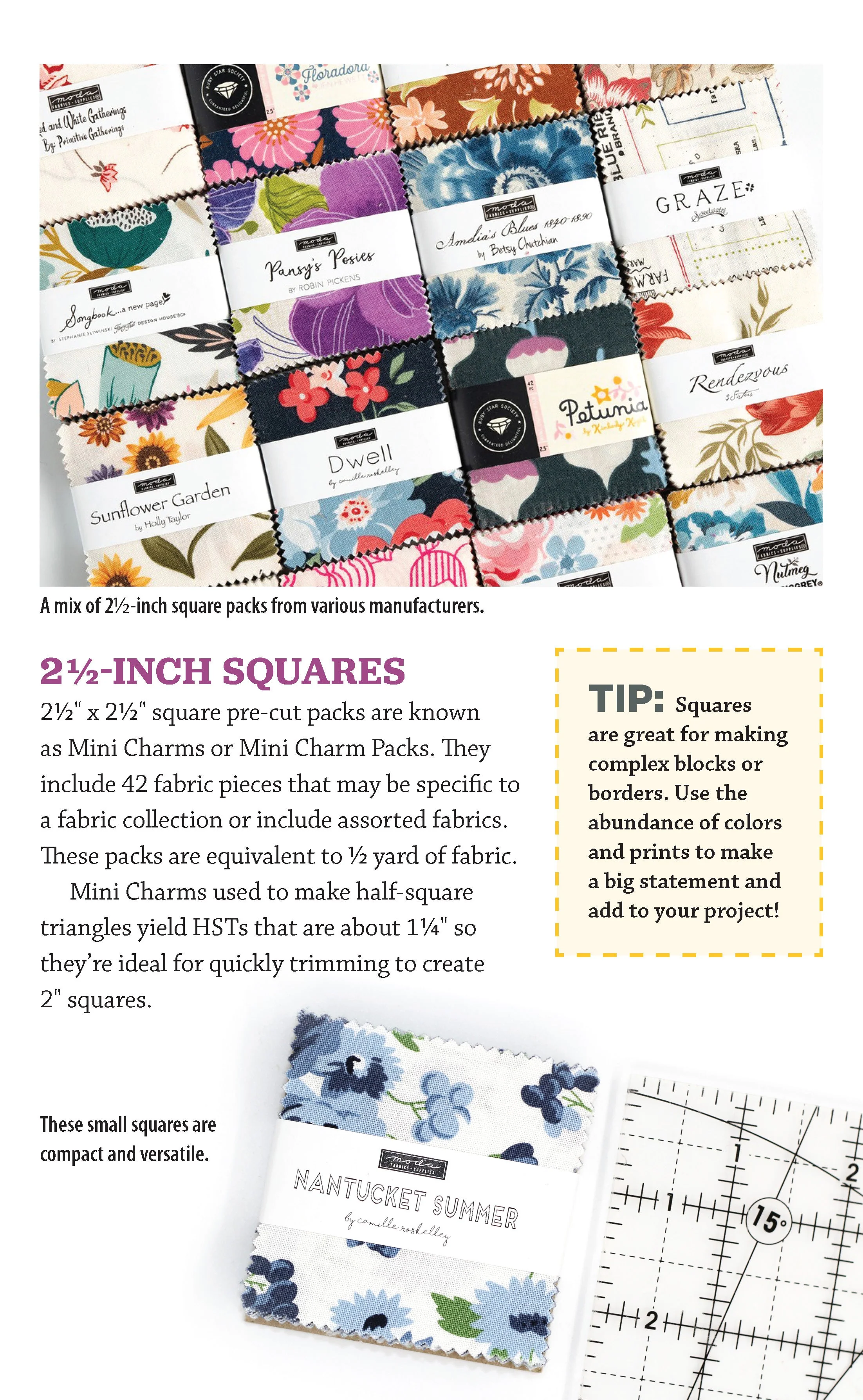 Pocket Guide to Fabric Pre-cuts - Image 3