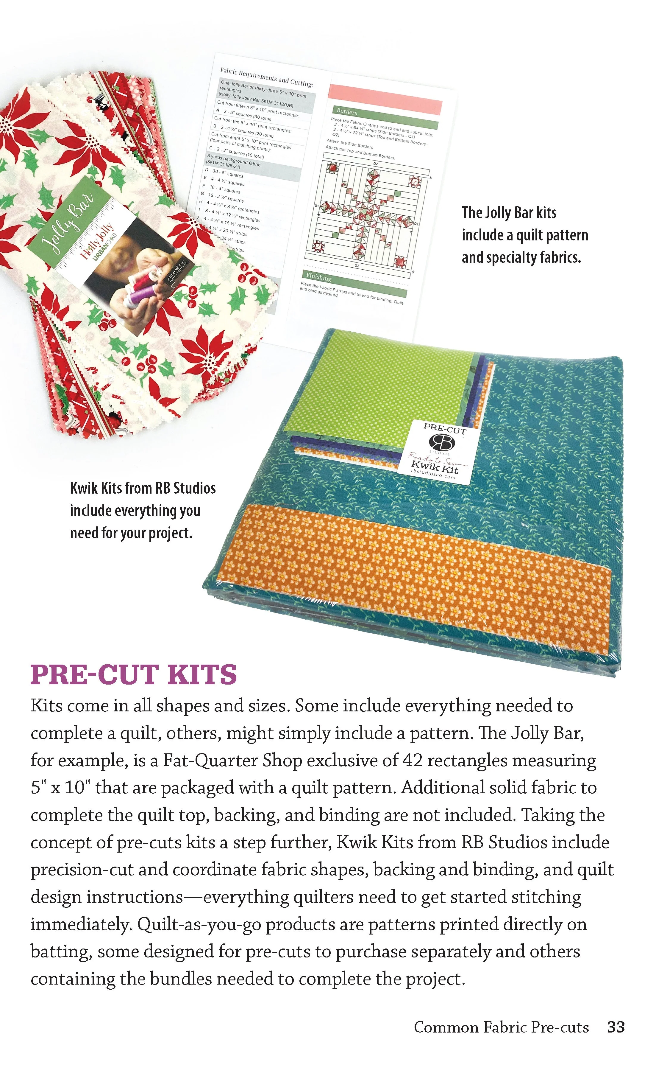 Pocket Guide to Fabric Pre-cuts - Image 5