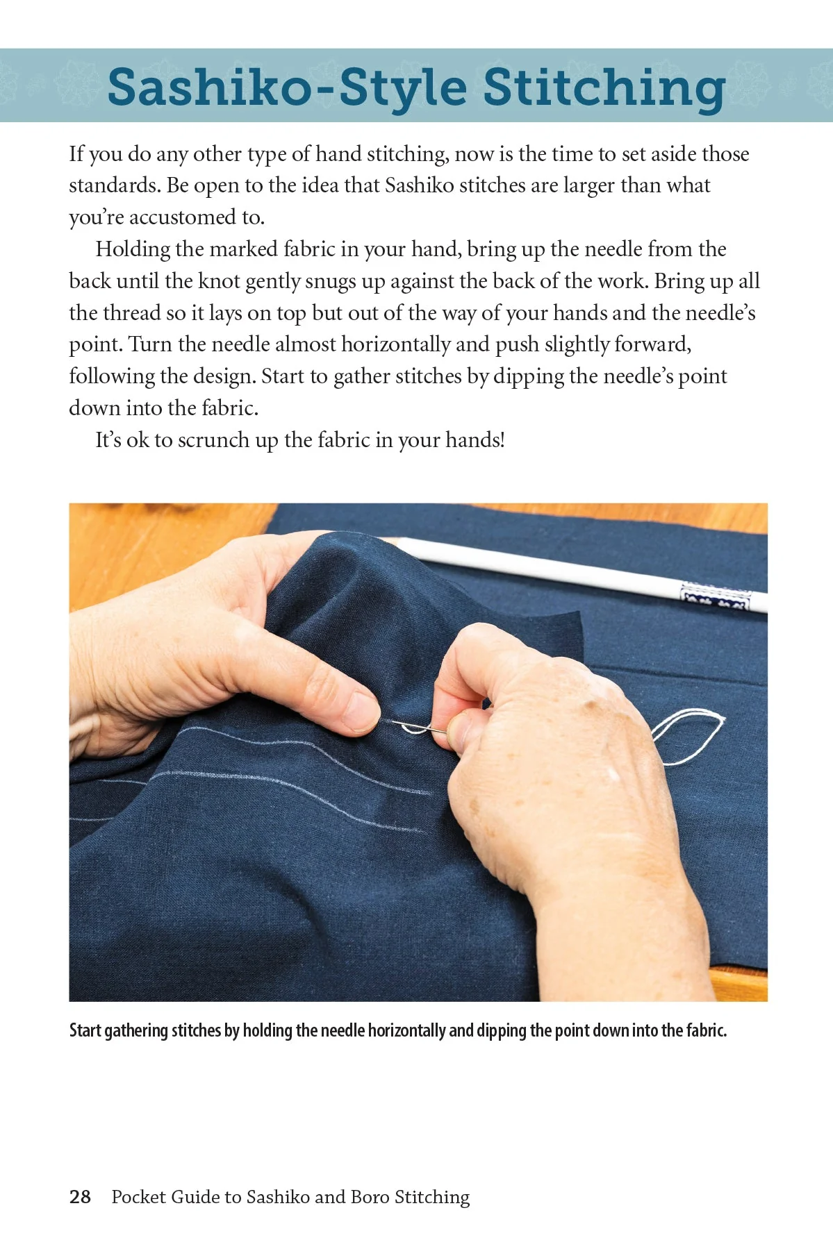 Pocket Guide to Sashiko and Boro Stitching - Image 5