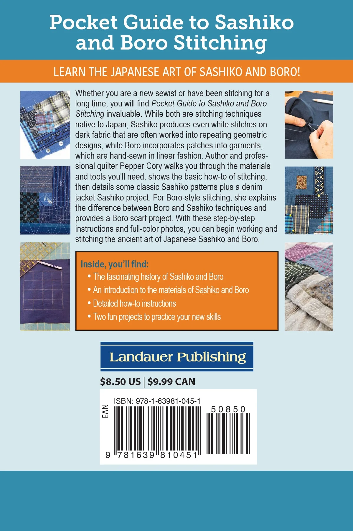 Pocket Guide to Sashiko and Boro Stitching - Image 7