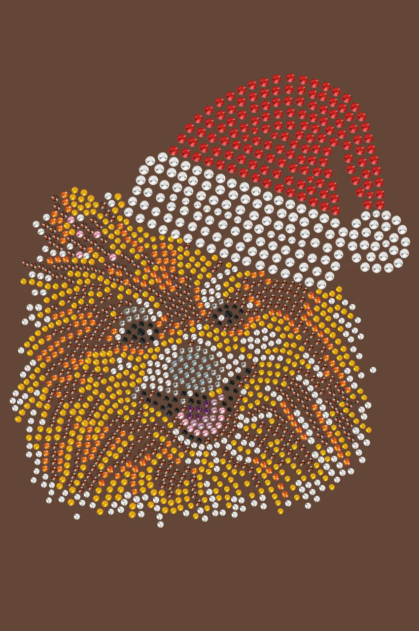 Pomeranian with Santa Hat - Bandana - Image 5