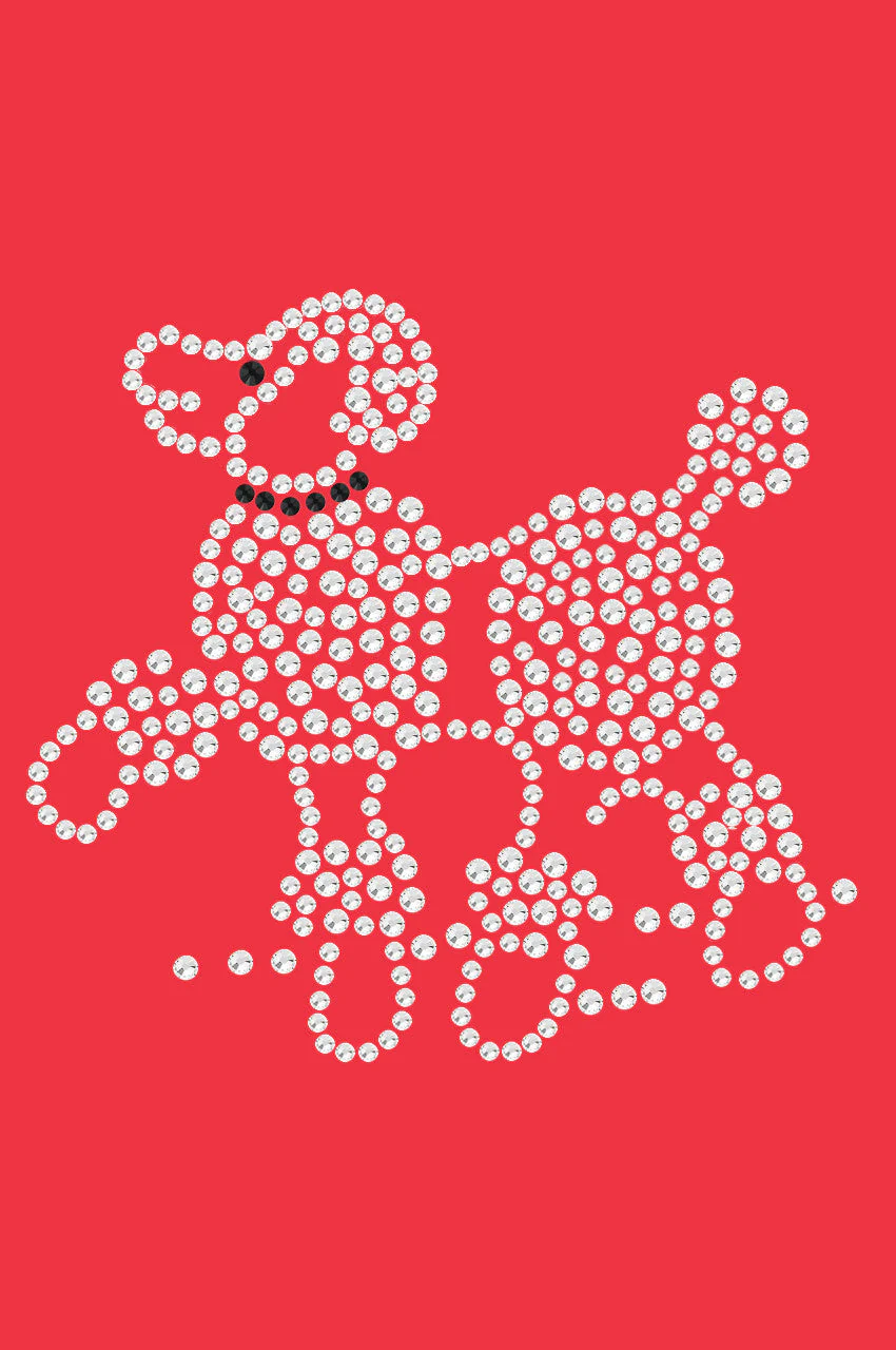 Poodle (Rhinestones) - bandana - Image 11