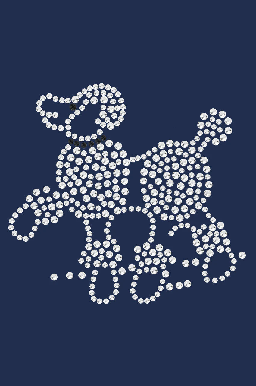 Poodle (Rhinestones) - bandana - Image 5