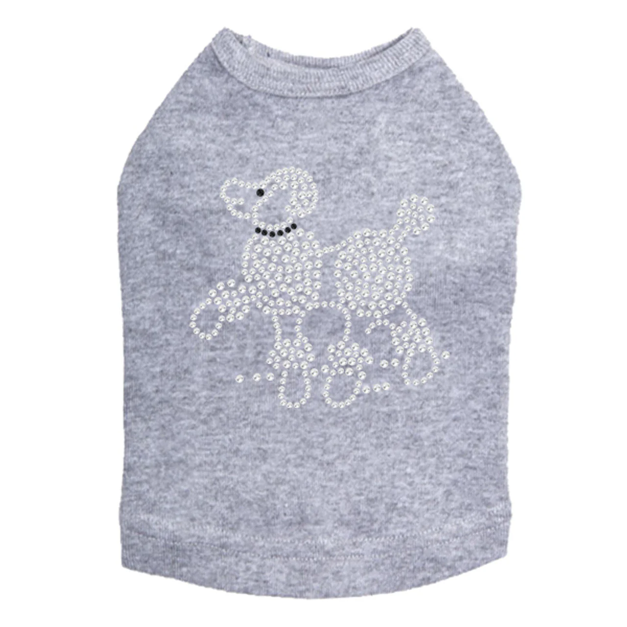 Poodle (Rhinestones) - Dog Tank - Image 10