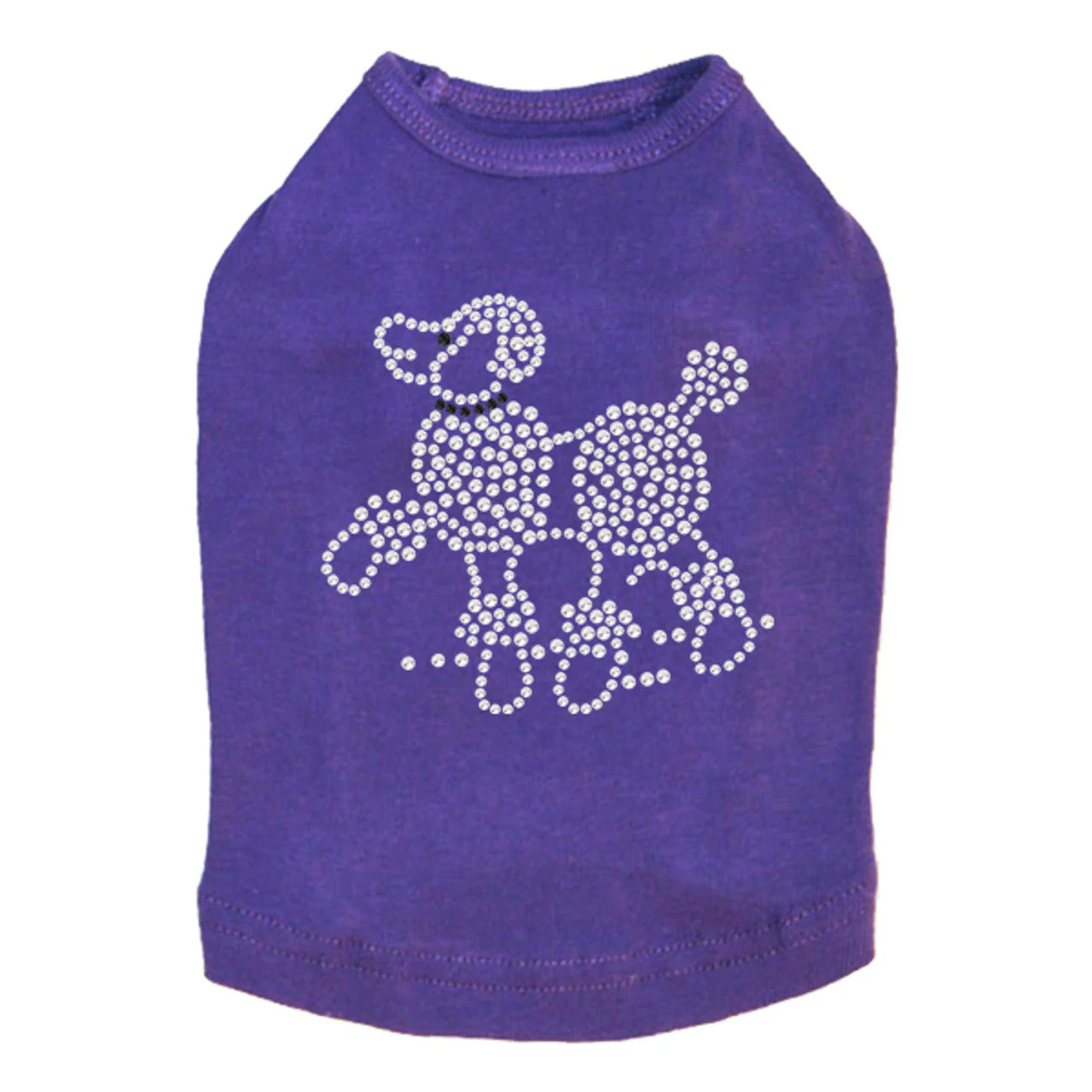 Poodle (Rhinestones) - Dog Tank - Image 5