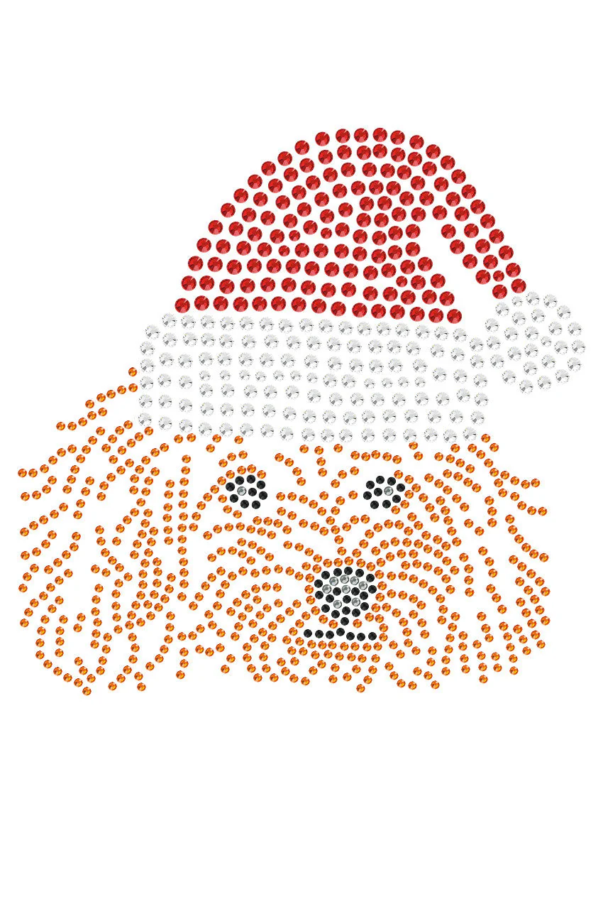 Poodle (Teddy) with Santa Hat - Bandana - Image 10