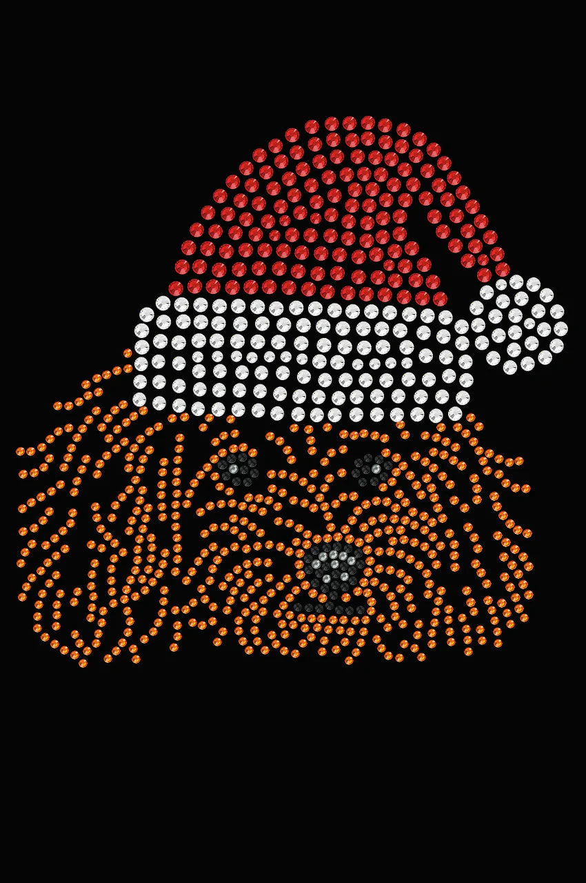 Poodle (Teddy) with Santa Hat - Bandana - Image 13