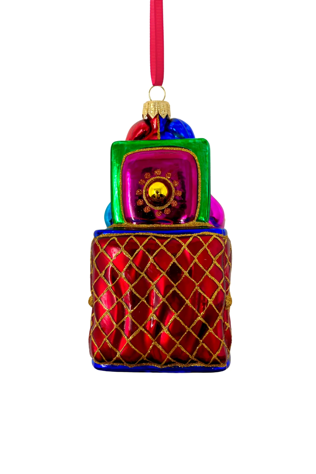 Pop! Jack In The Box Toy Polish Glass Christmas Ornament - Image 4