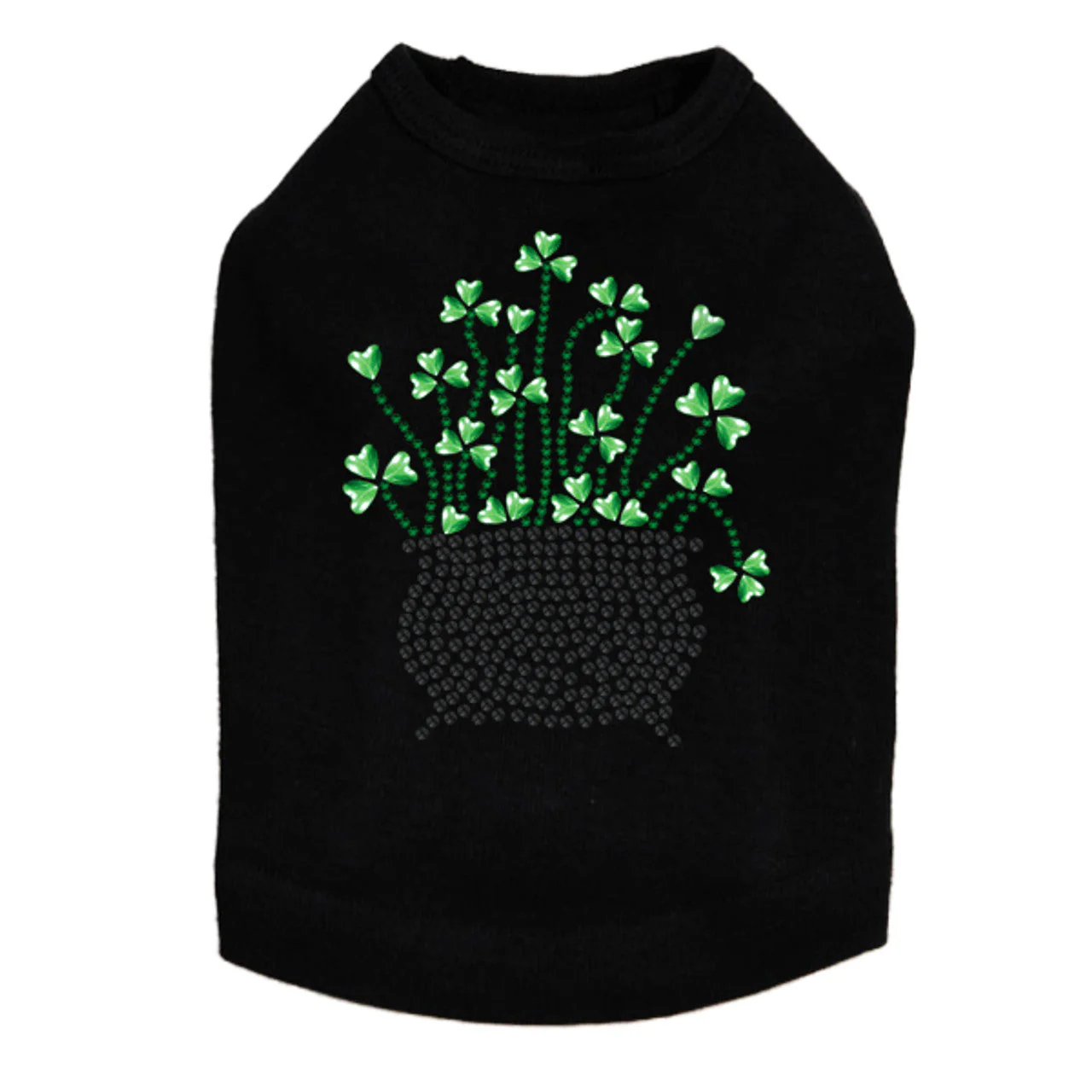 Pot of Shamrocks - Dog Tank - Image 2