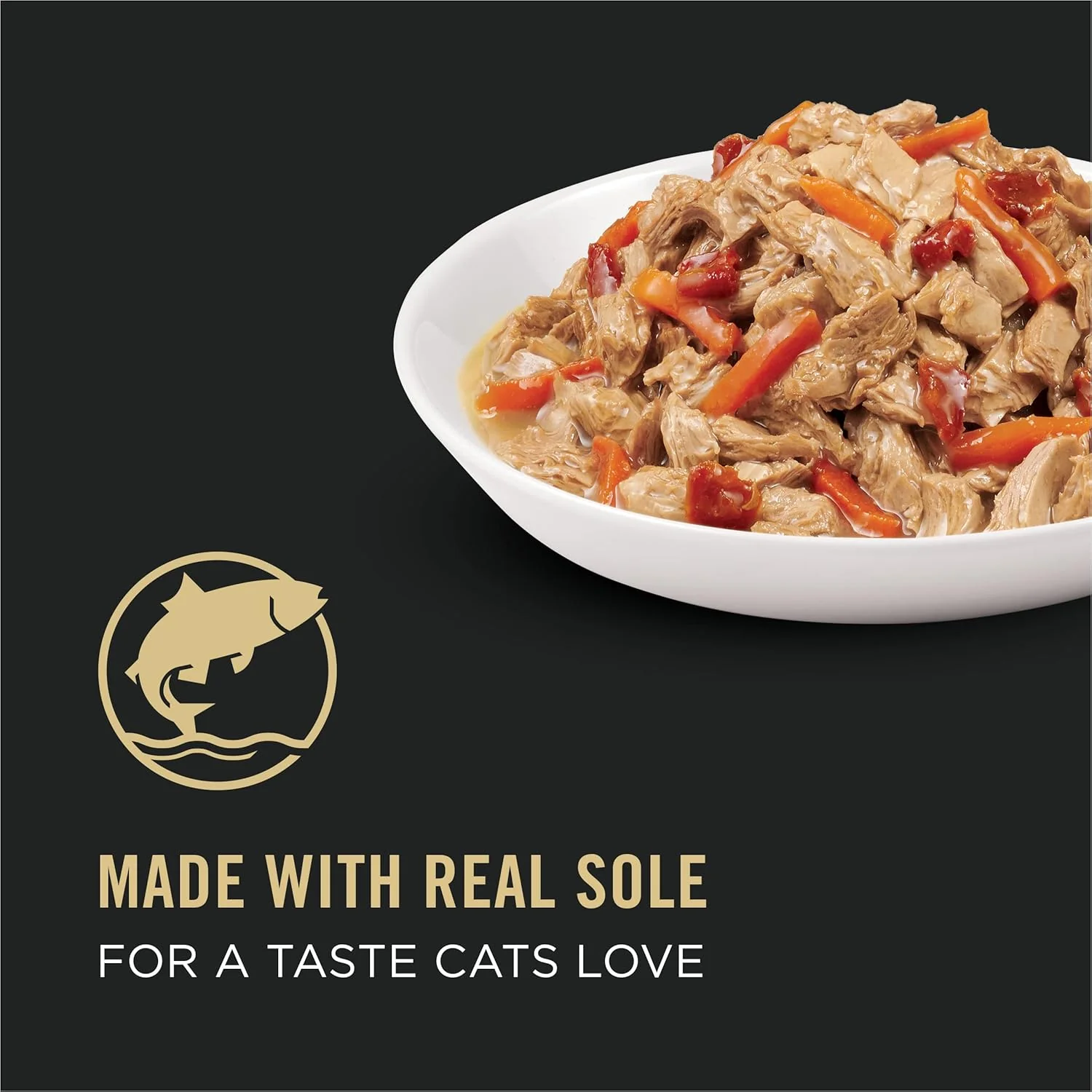 Pro Plan Complete Essentials Sole & Vegetables Entrée In Sauce Wet Cat Food (3oz) - Image 2
