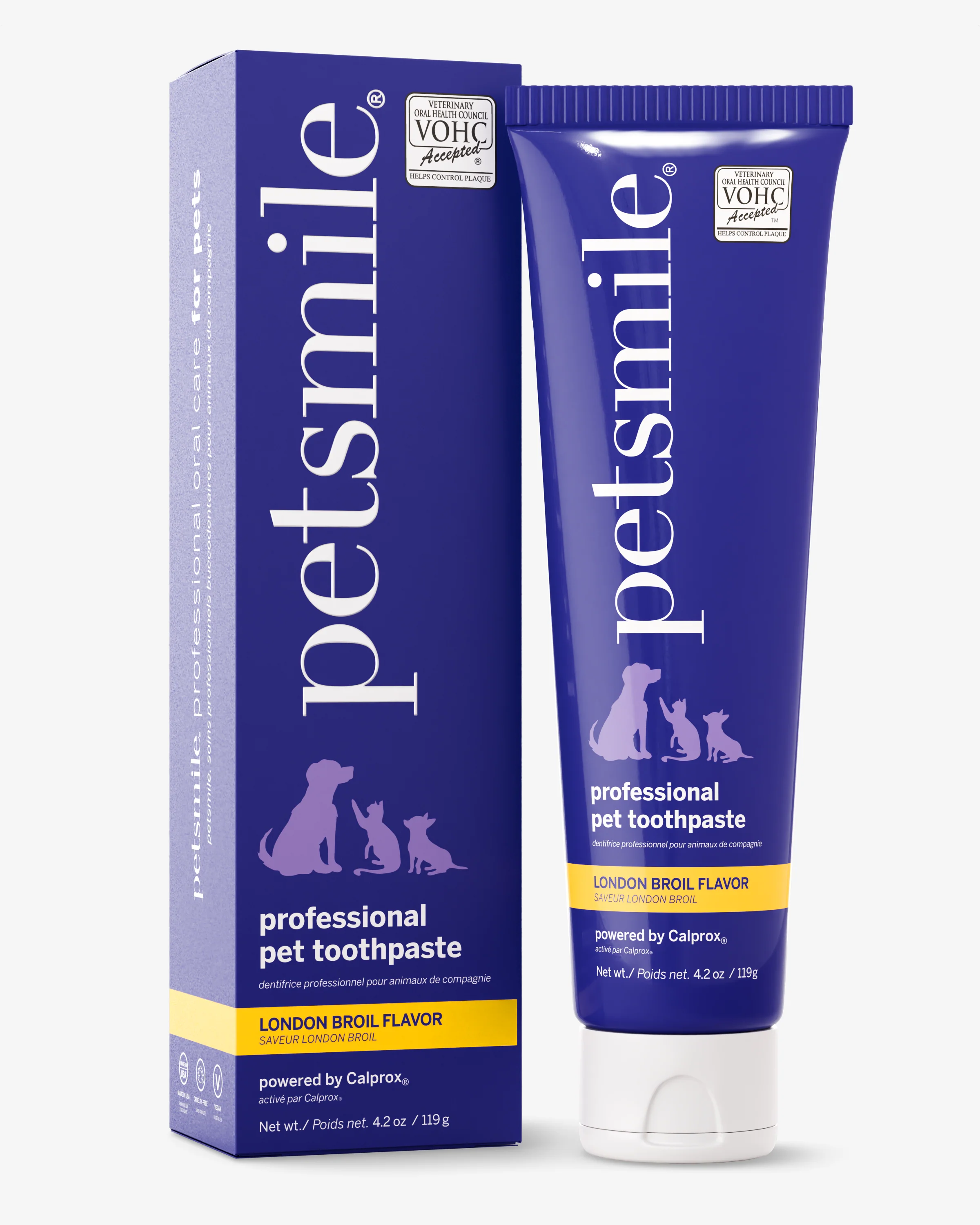 Professional Pet Toothpaste - London Broil Flavor - Large