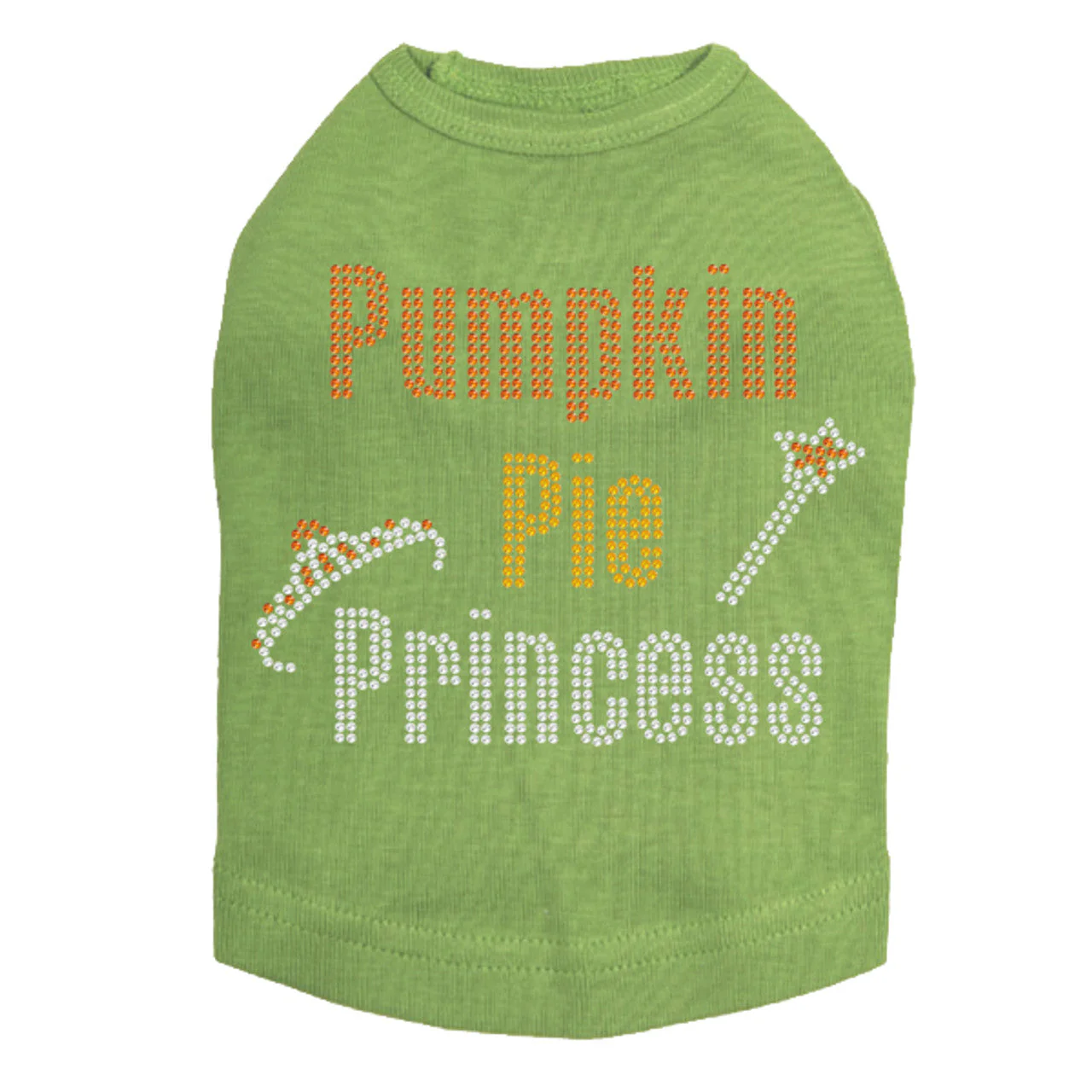Pumpkin Pie Princess - Dog Tank - Image 10
