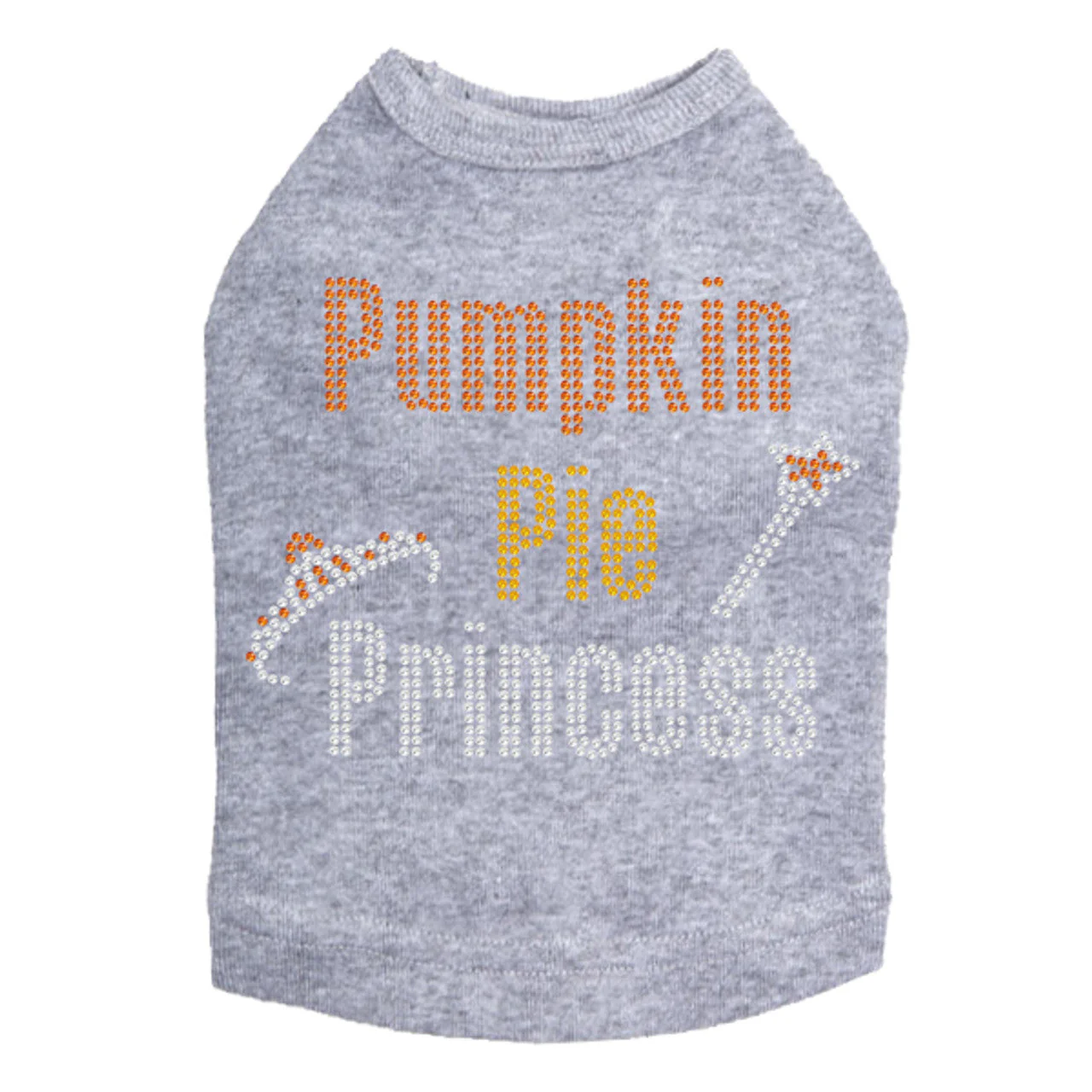 Pumpkin Pie Princess - Dog Tank - Image 2