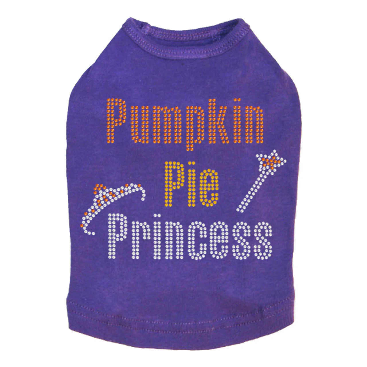 Pumpkin Pie Princess - Dog Tank - Image 3