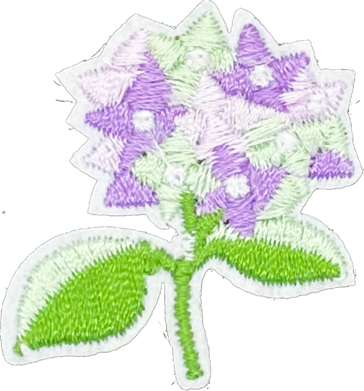 Purple Flower Bouquet - Patch