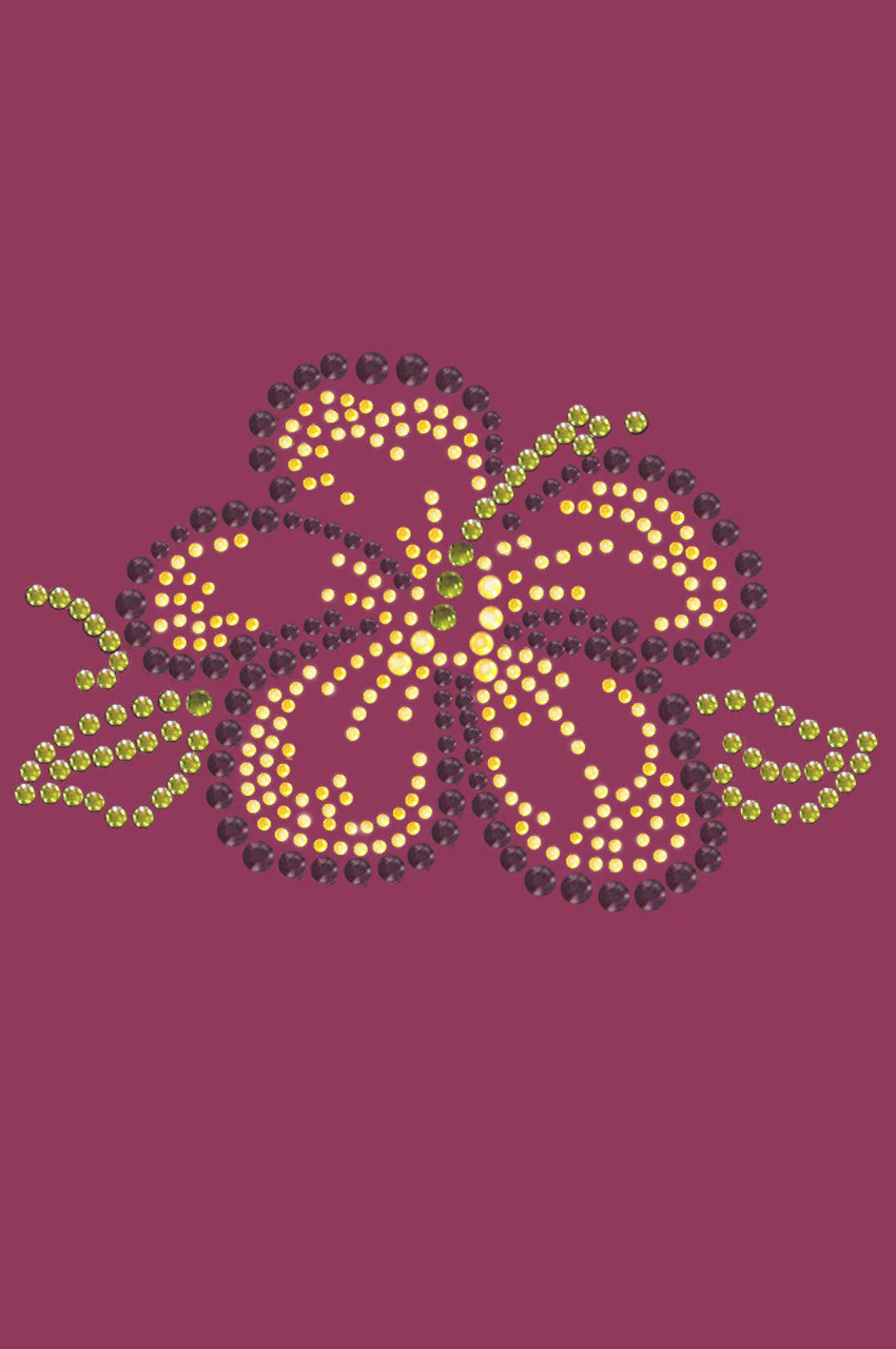 Purple & Yellow Hibiscus - Bandanna - Image 17