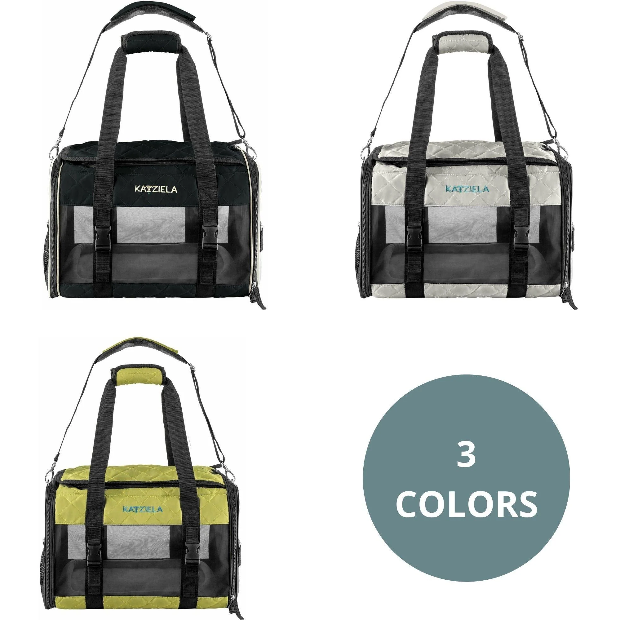 Quilted Companion Pet Carrier - Comfortable - Image 2