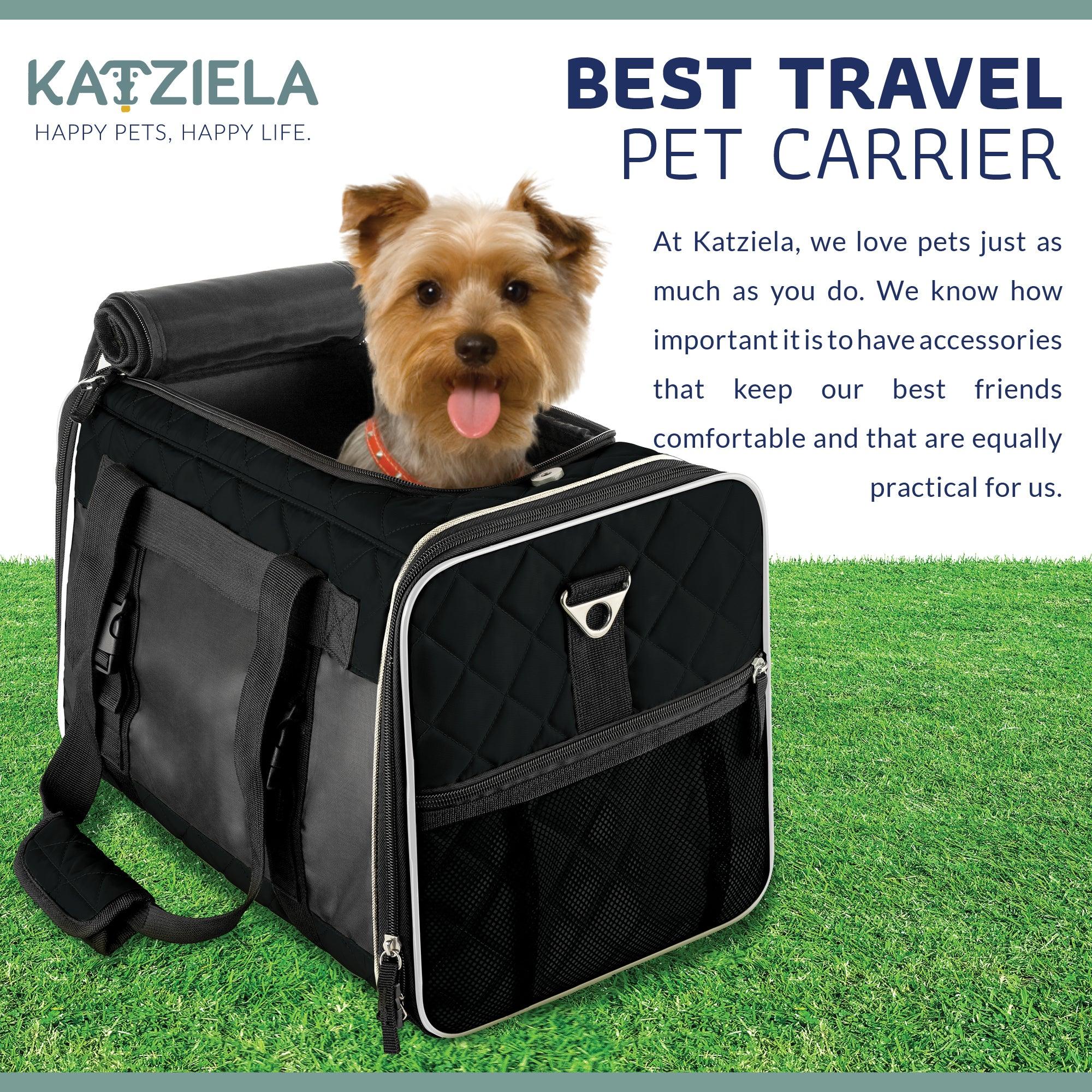 Quilted Companion Pet Carrier - Comfortable - Image 6