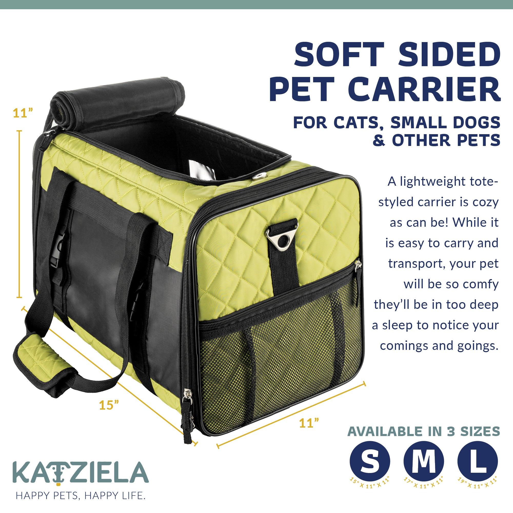 Quilted Companion Pet Carrier - Comfortable - Image 8