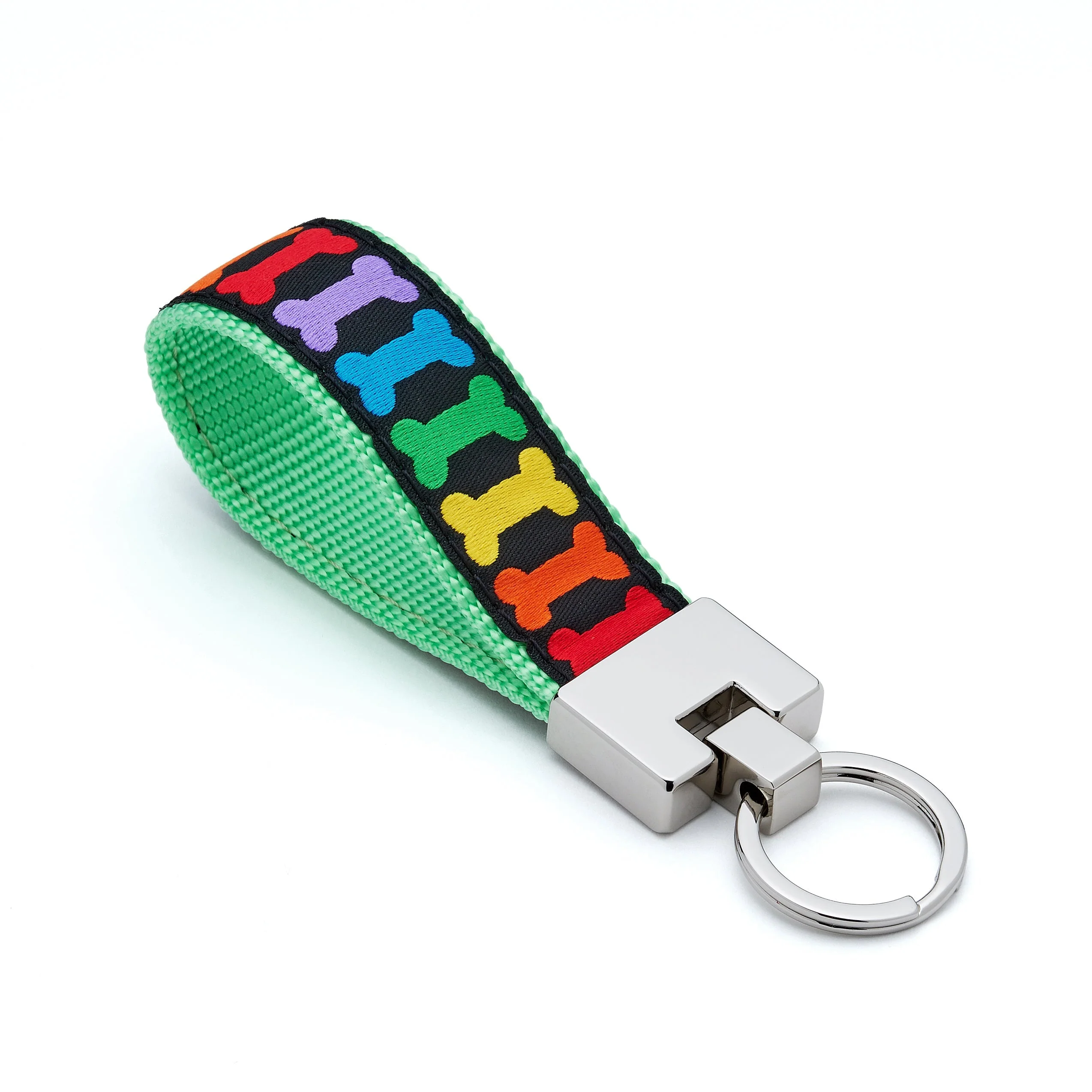 Up Country Rainbones Cast Brass Key Ring