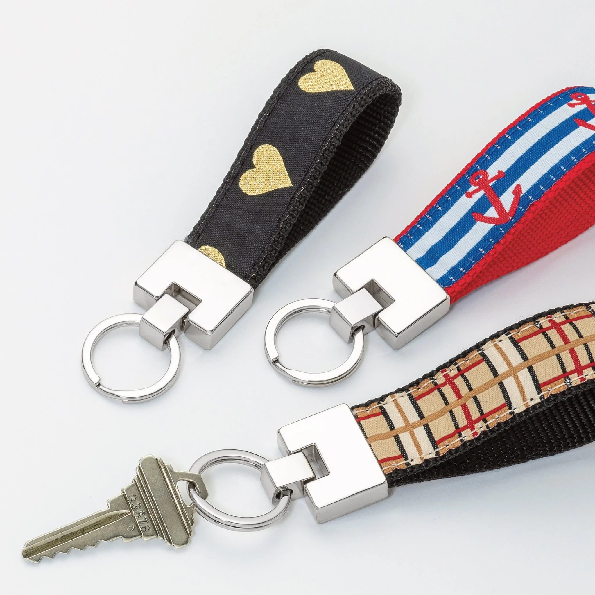 Up Country Rainbones Cast Brass Key Ring - Image 2