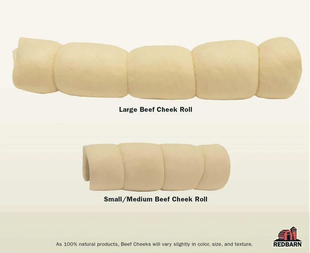 Red Barn Beef Cheek Roll Dog Treat - Image 2