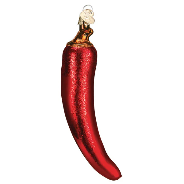 Red Chili Pepper Ornament - Image 3