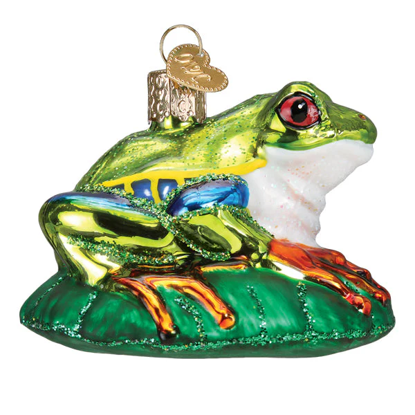 Red-eyed Tree Frog Ornament - Image 3