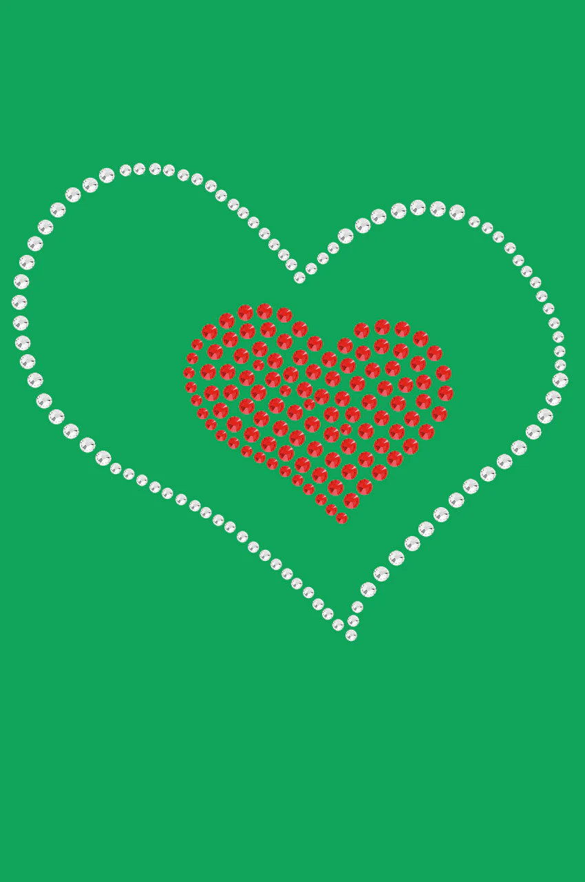 Red Heart inside Heart Bandanna - Image 13