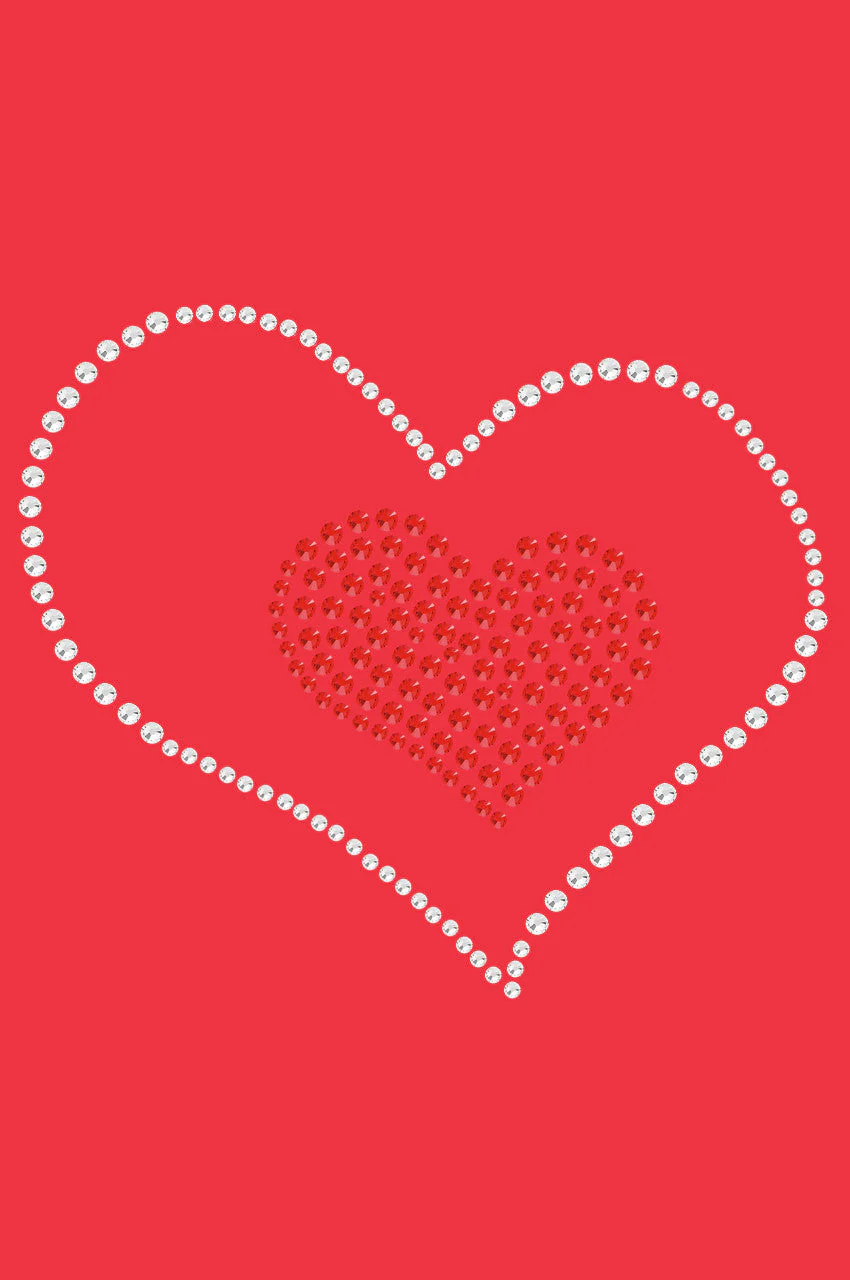 Red Heart inside Heart Bandanna - Image 7