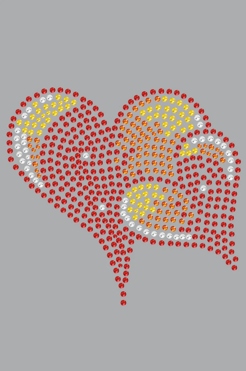Red, Orange & Yellow Hearts Bandanna - Image 16