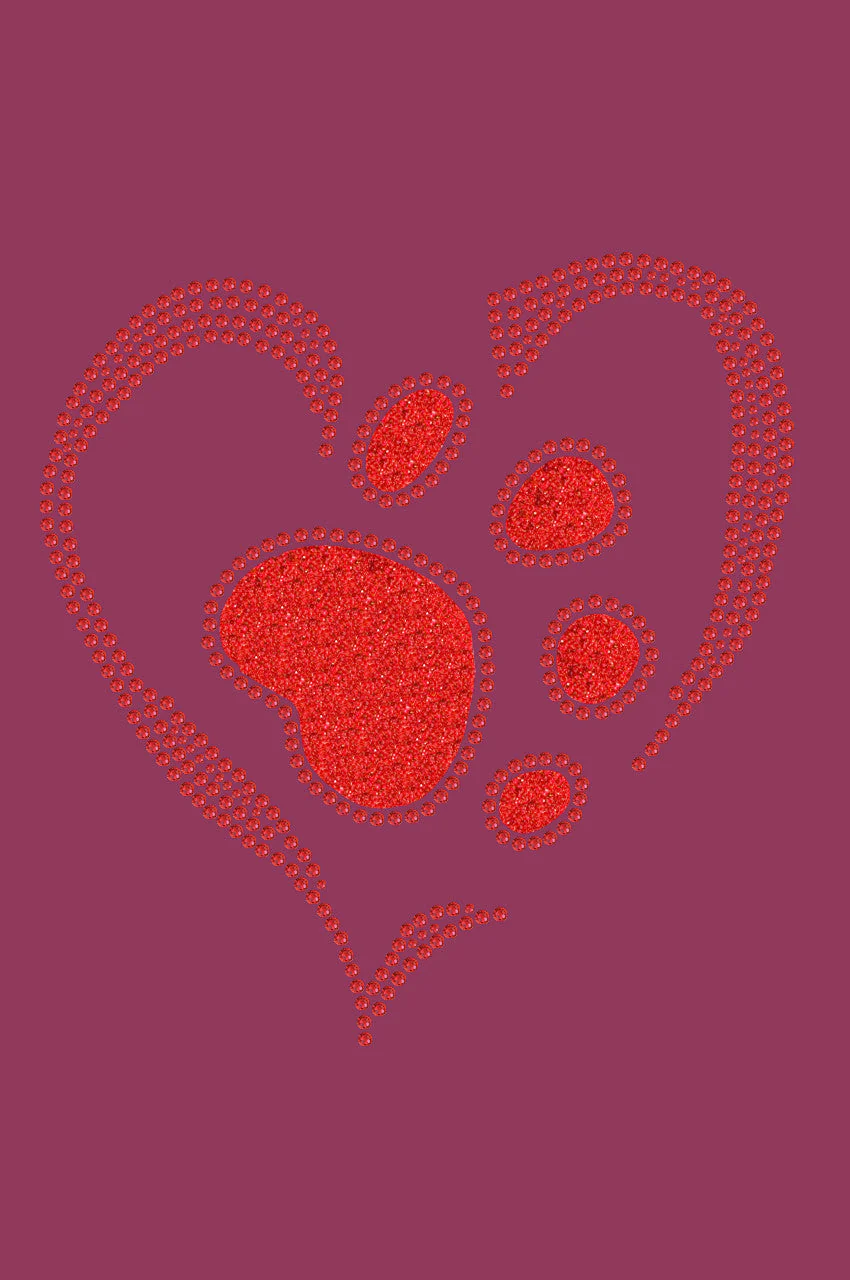 Red Paw Heart - Bandanna - Image 15