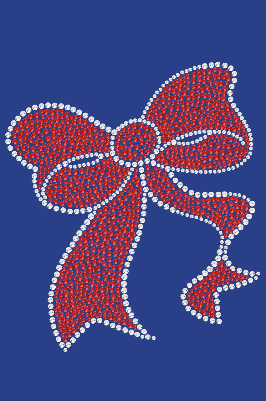 Red Rhinestone Bow - Custom Tutu - Image 10