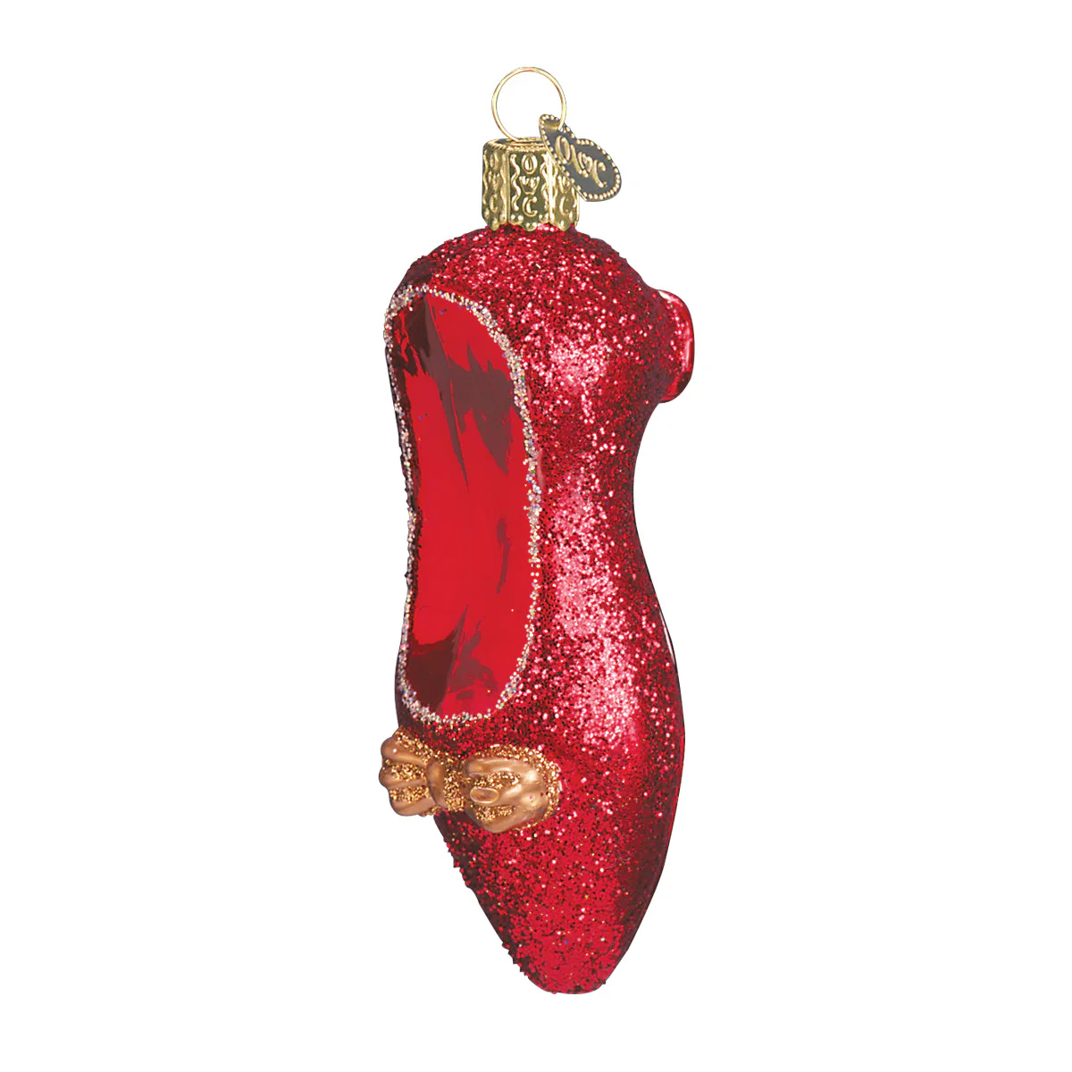 Red Slipper Ornament - Image 3
