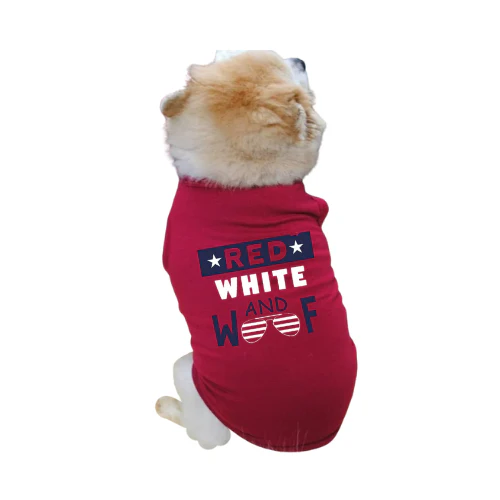 Bark 5th Ave., LLC Premium Dog Shirt - red/XS - Image 2