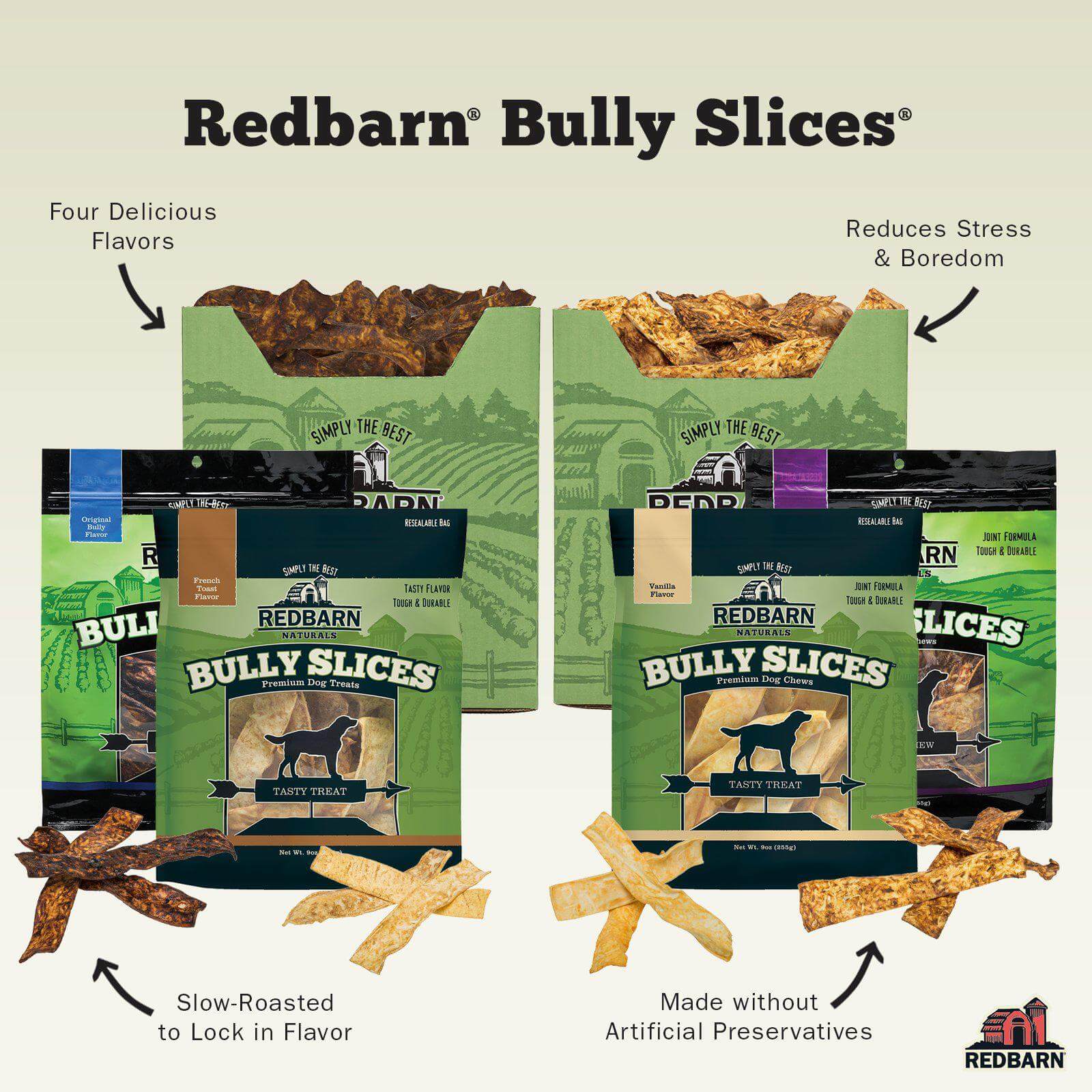 Redbarn Bully Slices (9oz) - Image 3