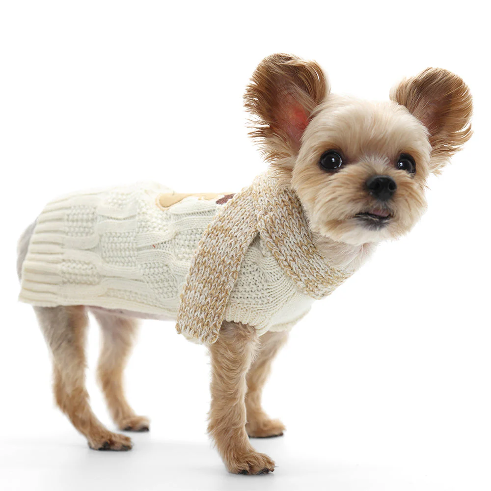 Reindeer Scarf Sweater - Image 6