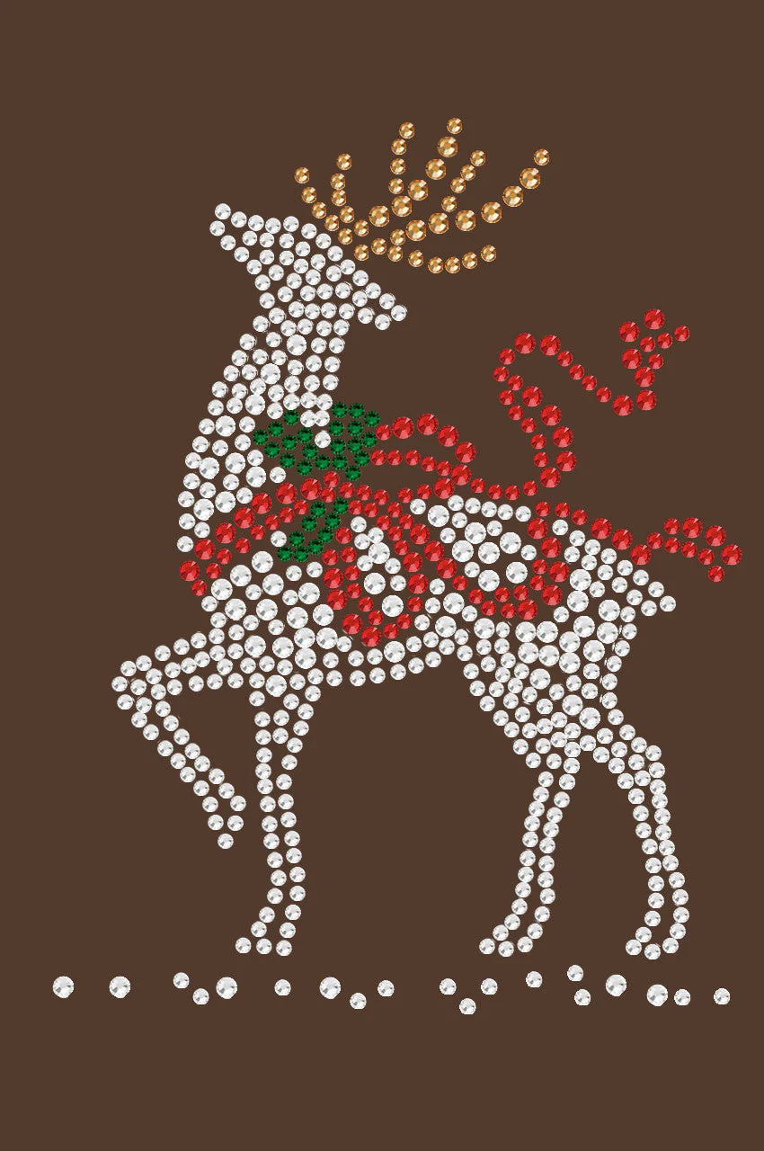 Reindeer with Red Bow - Bandana - Image 9