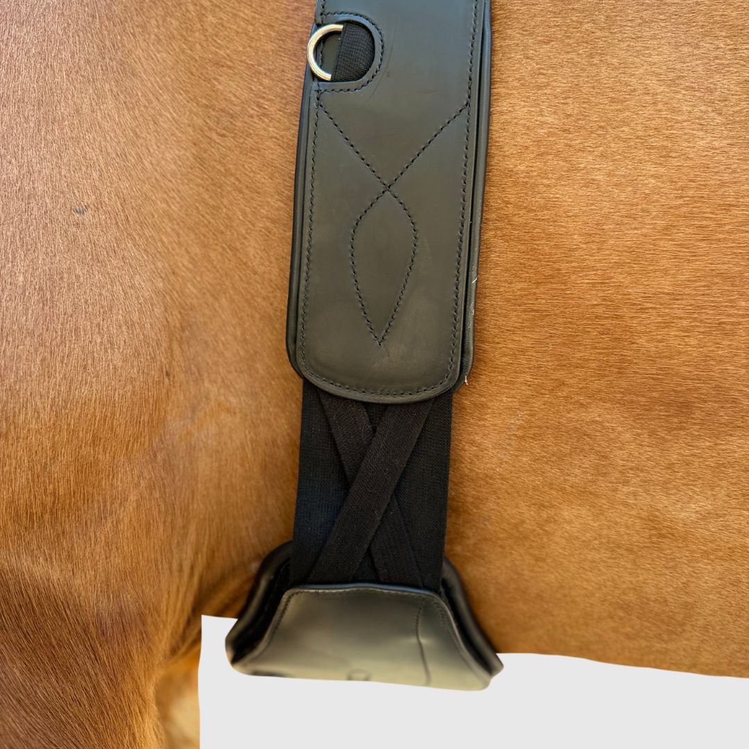 Removable Leather Pads for Pressure Relief Comfort Long Girth - Image 10