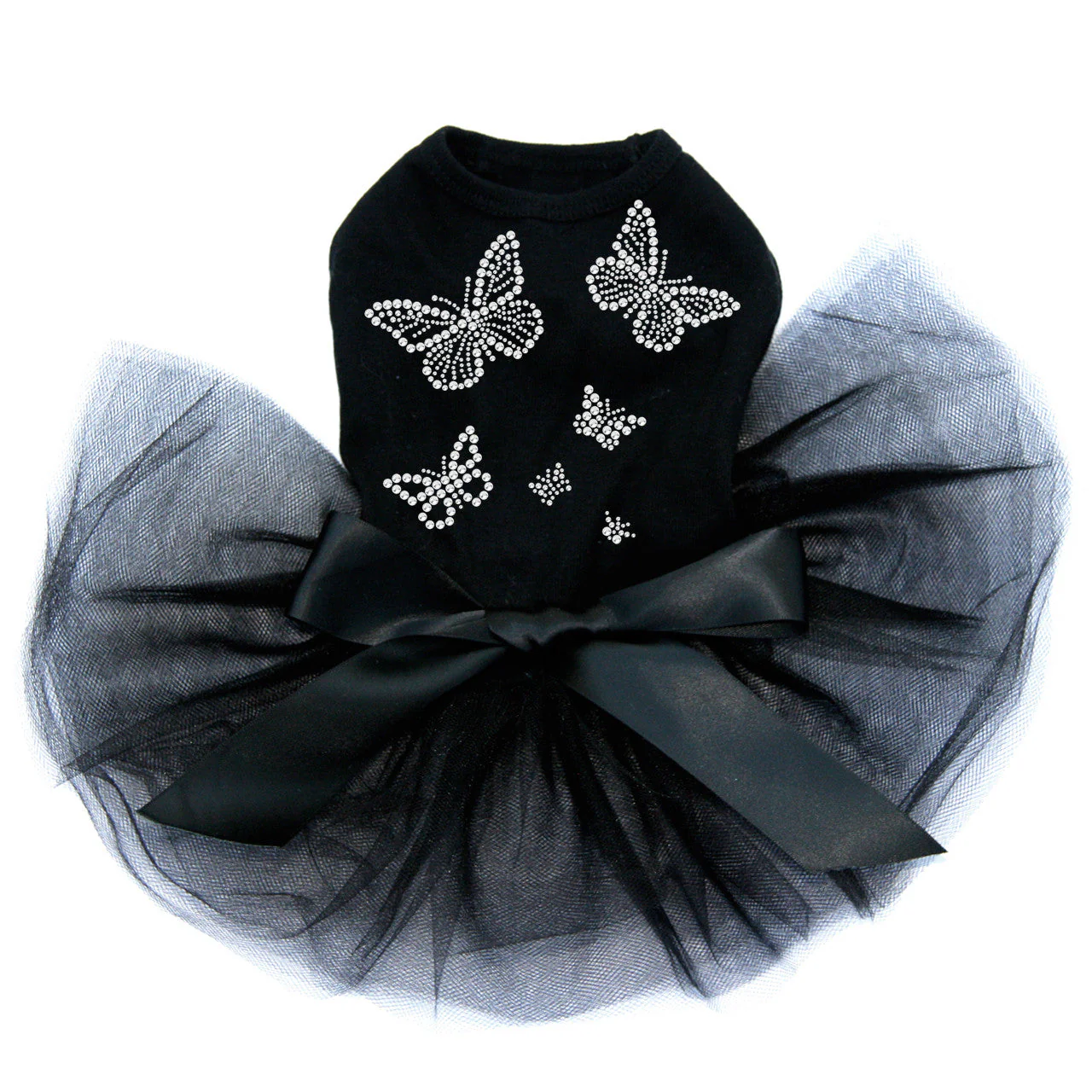 Rhinestone Butterflies - Custom Tutu - Image 2