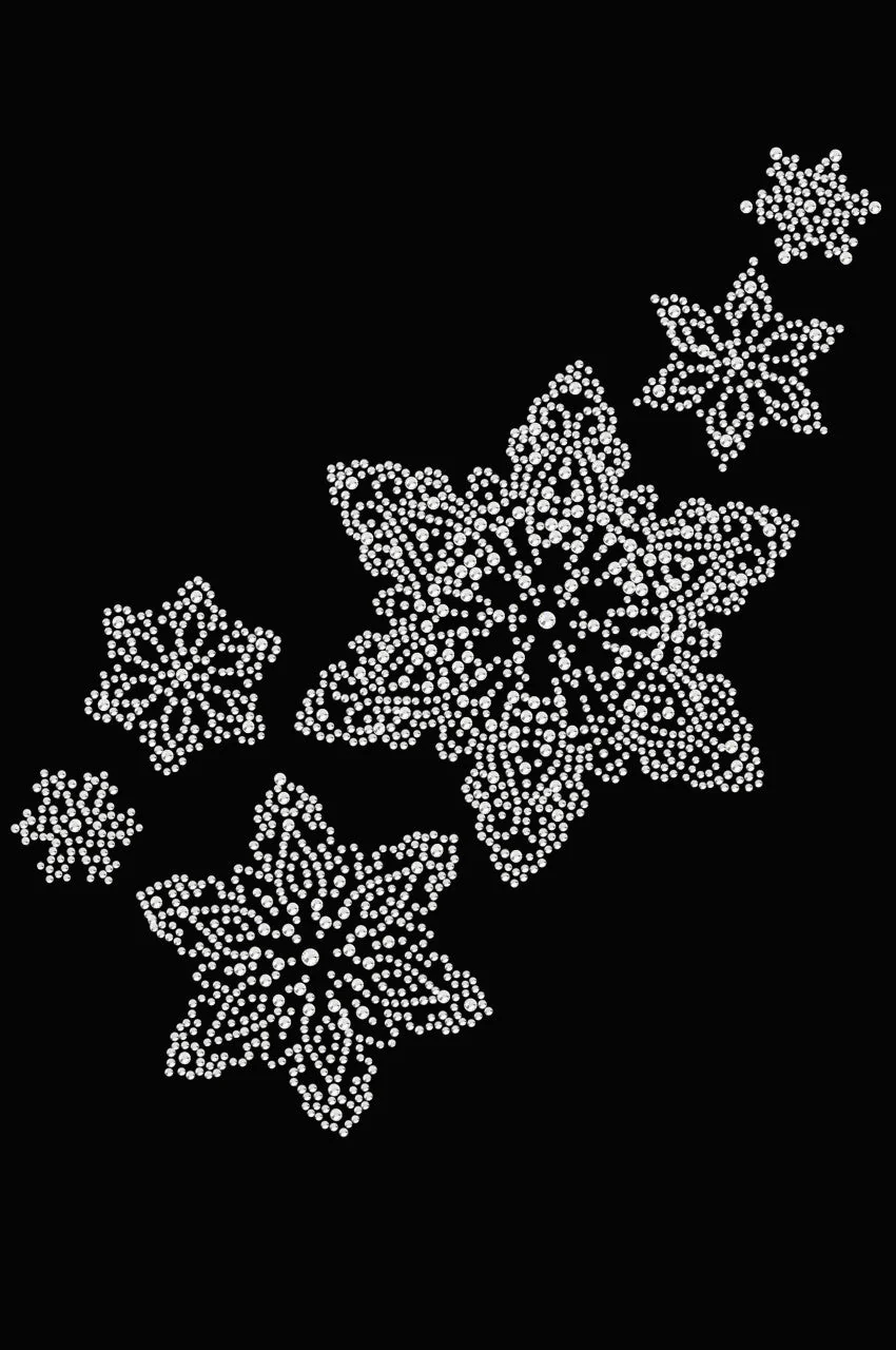 Rhinestone Snowflakes - Bandana - Image 3