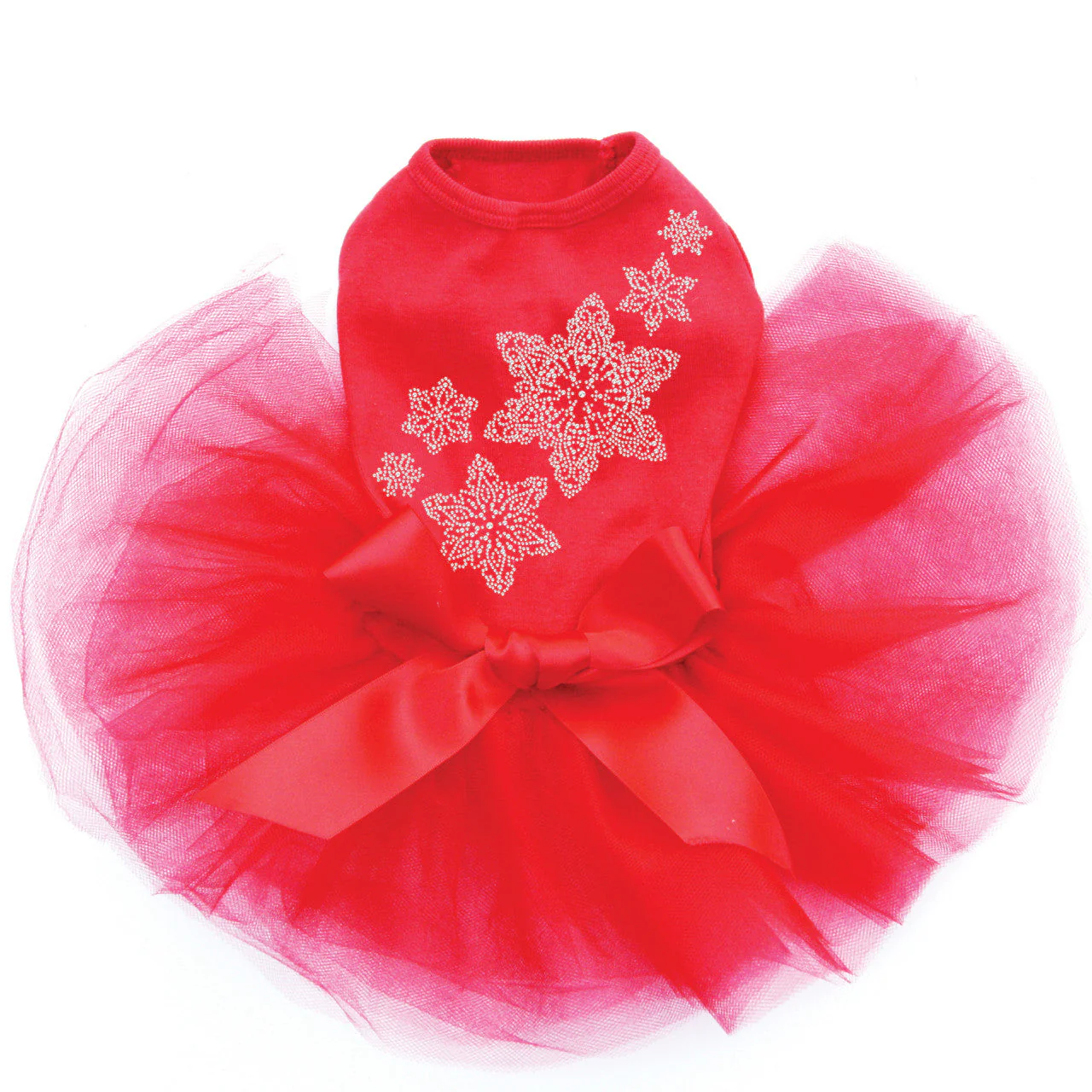Rhinestone Snowflakes  - Custom Tutu - Image 3