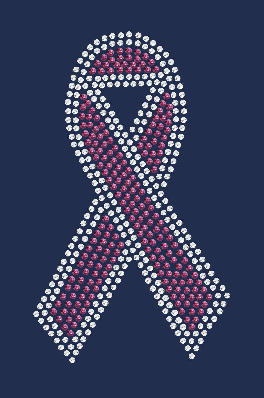 Ribbon (Pink with Clear Rhinestones) - Bandanna - Image 5