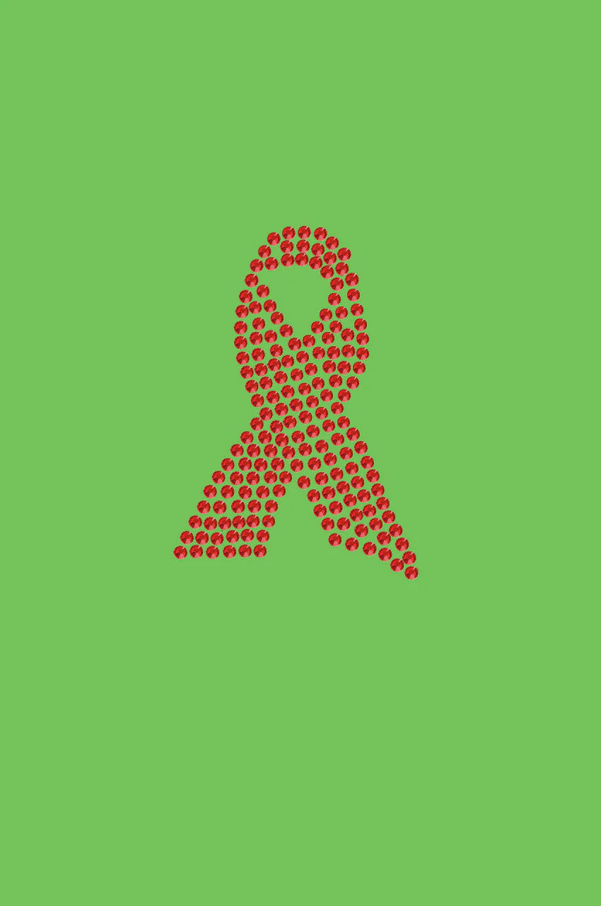 Ribbon (Red Rhinestones) - Bandanna - Image 5