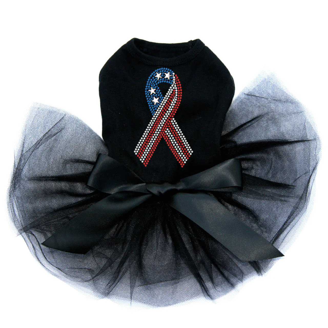 Ribbon (Red, White, & Blue) - Custom Tutu - Image 2