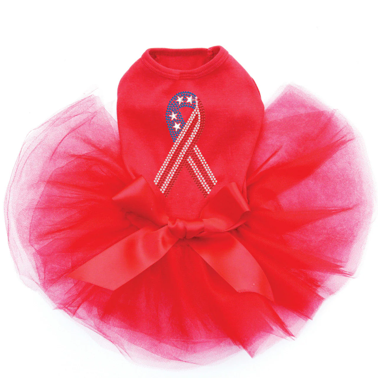 Ribbon (Red, White, & Blue) - Custom Tutu - Image 3